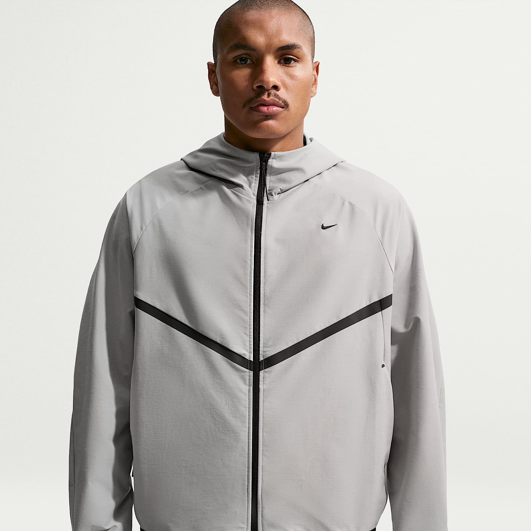 Nike Tech Men's Shori-Knit Full-Zip Windrunner Jacket. Nike CA